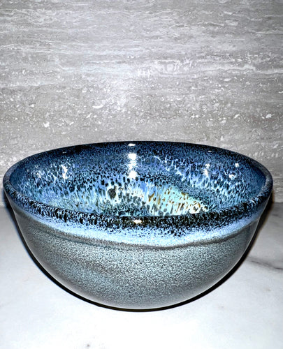 Handmade Pottery Oil Spot Soup Bowl