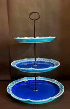 Load image into Gallery viewer, Handmade Pottery Tiered Plates