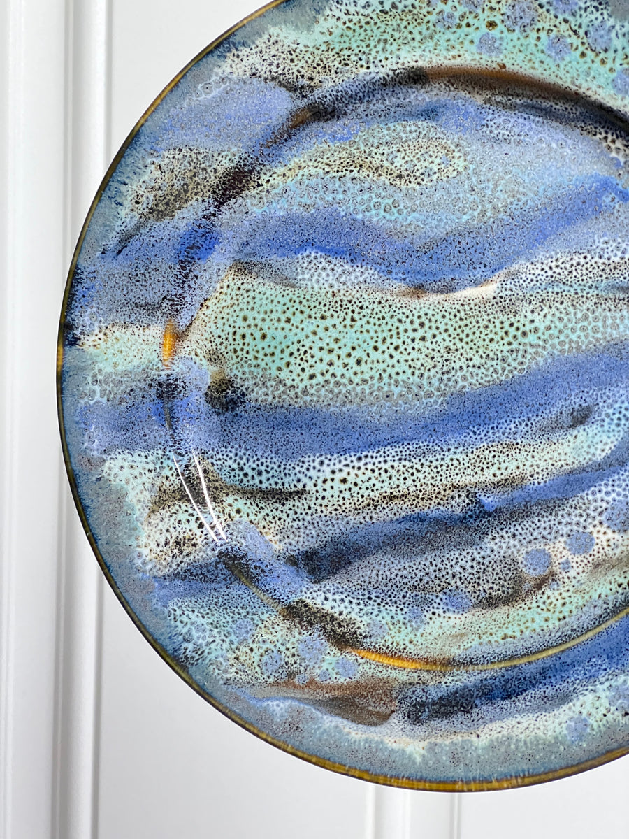 Ocean Inspired Dinner Plates East Ridge Pottery
