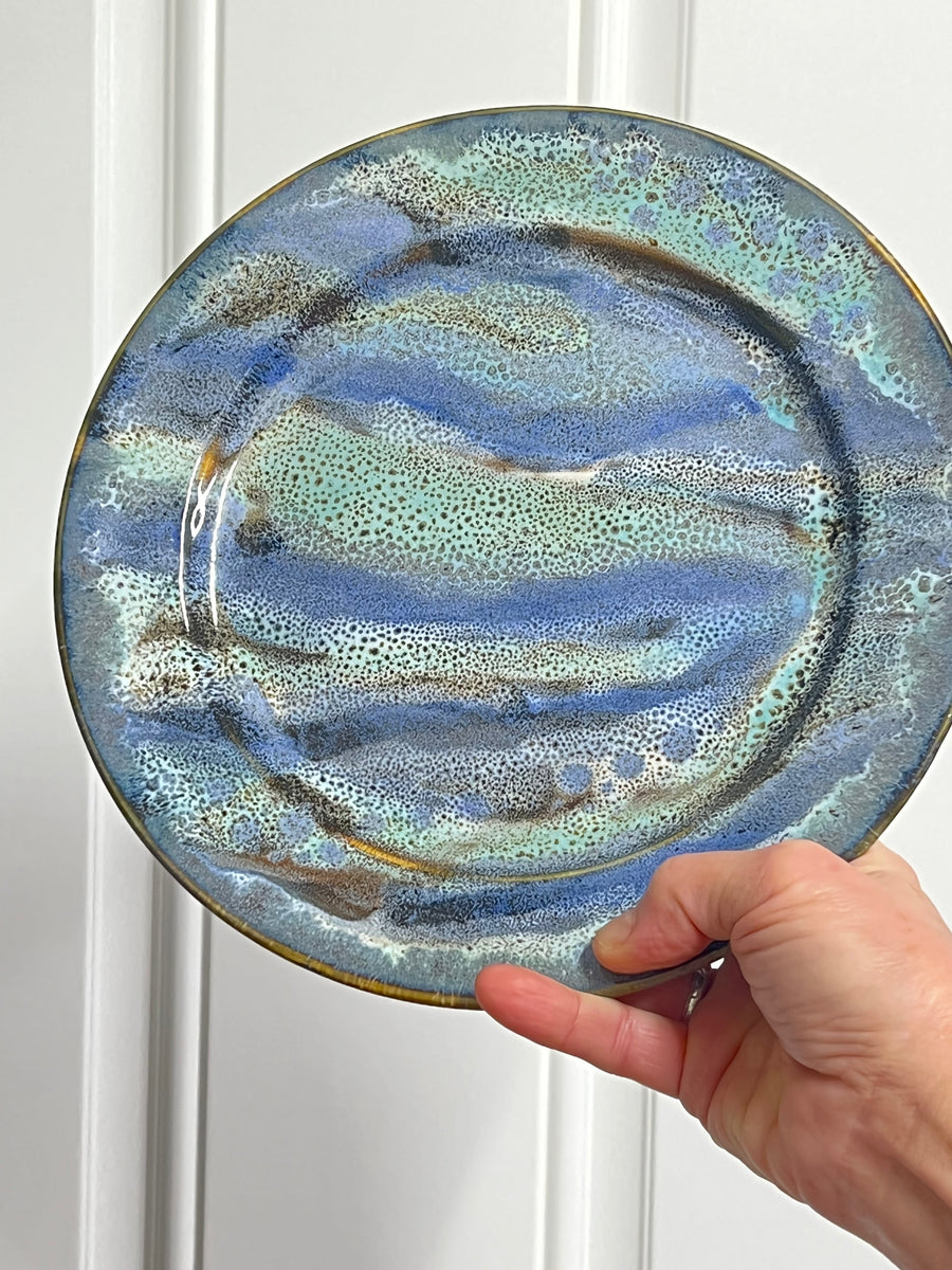 Ocean Inspired Dinner Plates East Ridge Pottery