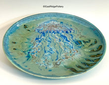 Load image into Gallery viewer, Handmade Pottery Jellyfish Platter