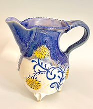Load image into Gallery viewer, Handmade Pottery Dandelion Pitcher