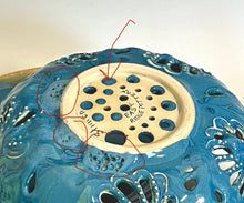 Load image into Gallery viewer, Handmade Pottery Berry Bowl (a slightly imperfect second)