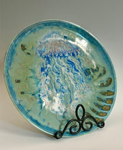 Load image into Gallery viewer, Handmade Pottery Jellyfish Platter