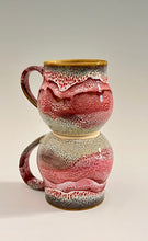 Load image into Gallery viewer, Pink Panther Oil Spot Pottery Mug