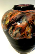 Load image into Gallery viewer, Wheel Thrown Tiger Eye Vase