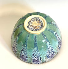 Load image into Gallery viewer, Handmade Pottery Oil Spot Serving Bowl