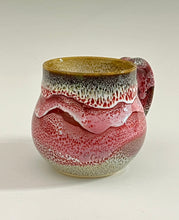 Load image into Gallery viewer, Pink Panther Oil Spot Pottery Mug