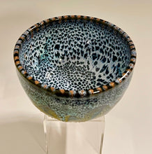 Load image into Gallery viewer, Handmade Pottery Oil Spot Bowl