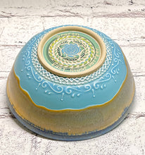 Load image into Gallery viewer, Handmade Pottery Blue Bowl