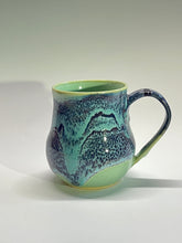 Load image into Gallery viewer, Handmade Purple Oil Spot Mug