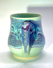 Load image into Gallery viewer, Handmade Purple Oil Spot Mug