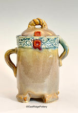 Load image into Gallery viewer, Handmade Pottery Sassy Canister