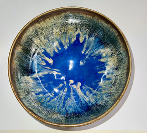 Handmade Pedestal Constellations Bowl