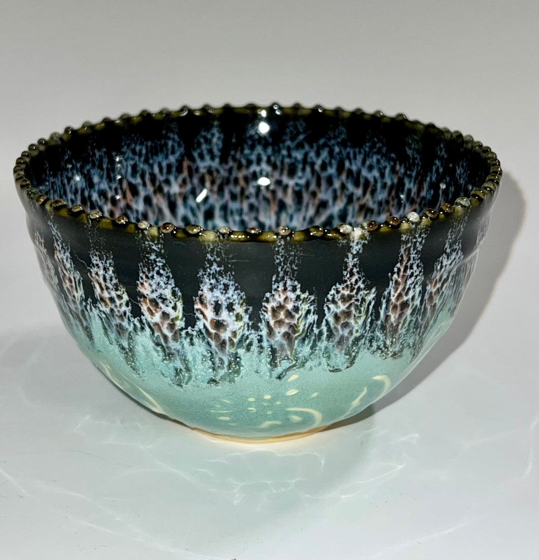 Handmade Pottery Snack Bowl