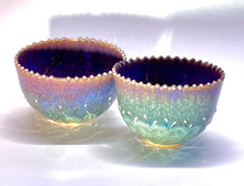 Load image into Gallery viewer, Handmade Pottery Purple Snack Bowls