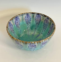 Load image into Gallery viewer, Handmade Pottery Oil Spot Serving Bowl