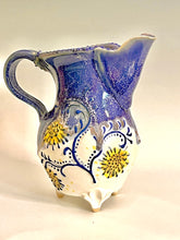 Load image into Gallery viewer, Handmade Pottery Dandelion Pitcher