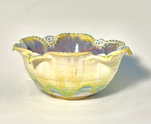 Load image into Gallery viewer, Handmade Pottery Flower Bowl