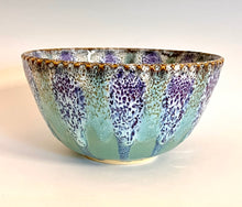 Load image into Gallery viewer, Handmade Pottery Oil Spot Serving Bowl