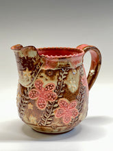 Load image into Gallery viewer, Handmade Pink Flower Power Pitcher