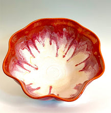 Load image into Gallery viewer, Handmade Pottery Ruby Serving Bowl
