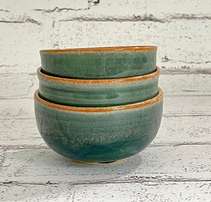 Handmade Pottery Prep Bowls