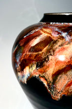 Load image into Gallery viewer, Wheel Thrown Tiger Eye Vase