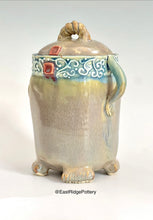Load image into Gallery viewer, Handmade Pottery Sassy Canister