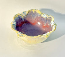 Load image into Gallery viewer, Handmade Pottery Flower Bowl