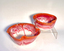 Load image into Gallery viewer, Handmade Pottery Flame Serving Bowl