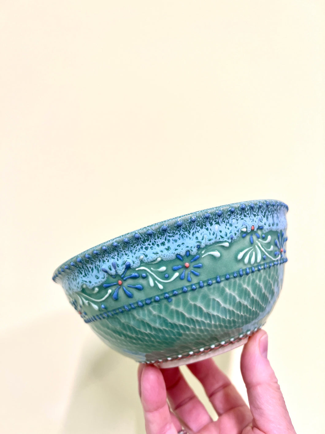 Handmade Pottery Soup Bowl