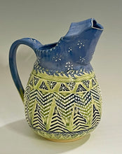 Load image into Gallery viewer, Handmade Textured Lime Rickey Pitcher