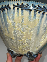 Load image into Gallery viewer, Handmade Altered Pottery Crystalline Centerpiece Bowl