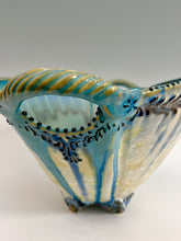 Load image into Gallery viewer, Handmade Altered Pottery Crystalline Centerpiece Bowl