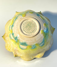 Load image into Gallery viewer, Handmade Pottery Flower Bowl