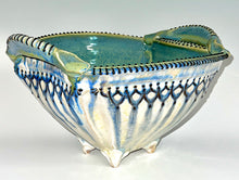 Load image into Gallery viewer, Handmade Altered Pottery Crystalline Centerpiece Bowl