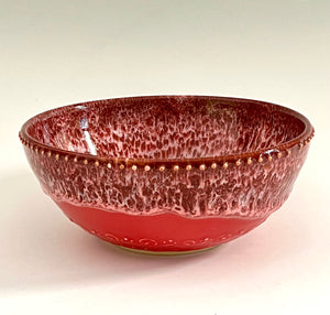 Pink Panther Pottery Bowl