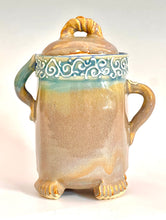 Load image into Gallery viewer, Handmade Pottery Sassy Canister