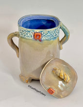 Load image into Gallery viewer, Handmade Pottery Sassy Canister