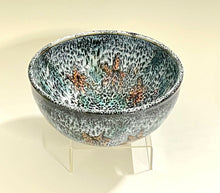 Load image into Gallery viewer, Handmade Oil Spot Soup Bowl