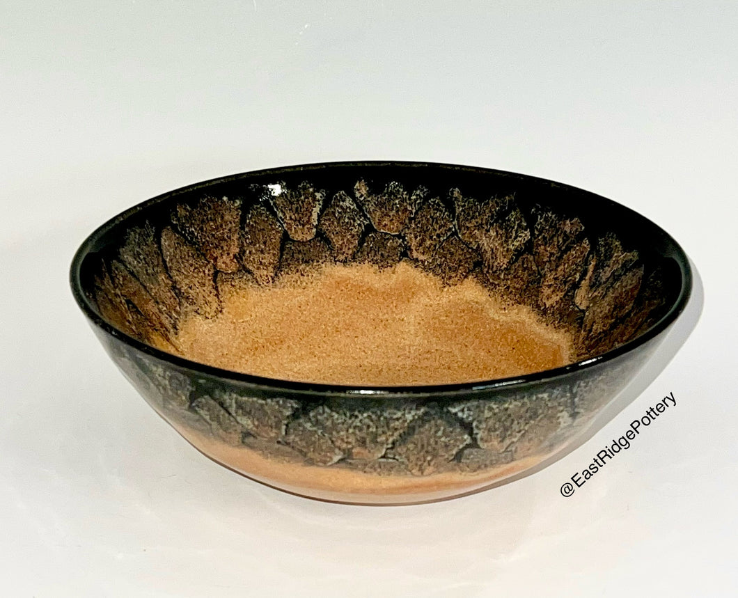 Handmade Shino Serving Bowl