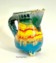 Load image into Gallery viewer, Handmade Funky Chic Pottery Pitcher