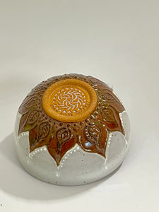 Handmade Pottery Appaloosa Soup Bowl