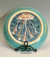 Load image into Gallery viewer, Handmade Pottery Jellyfish Platter