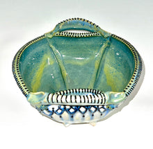 Load image into Gallery viewer, Handmade Altered Pottery Crystalline Centerpiece Bowl