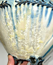 Load image into Gallery viewer, Handmade Altered Pottery Crystalline Centerpiece Bowl