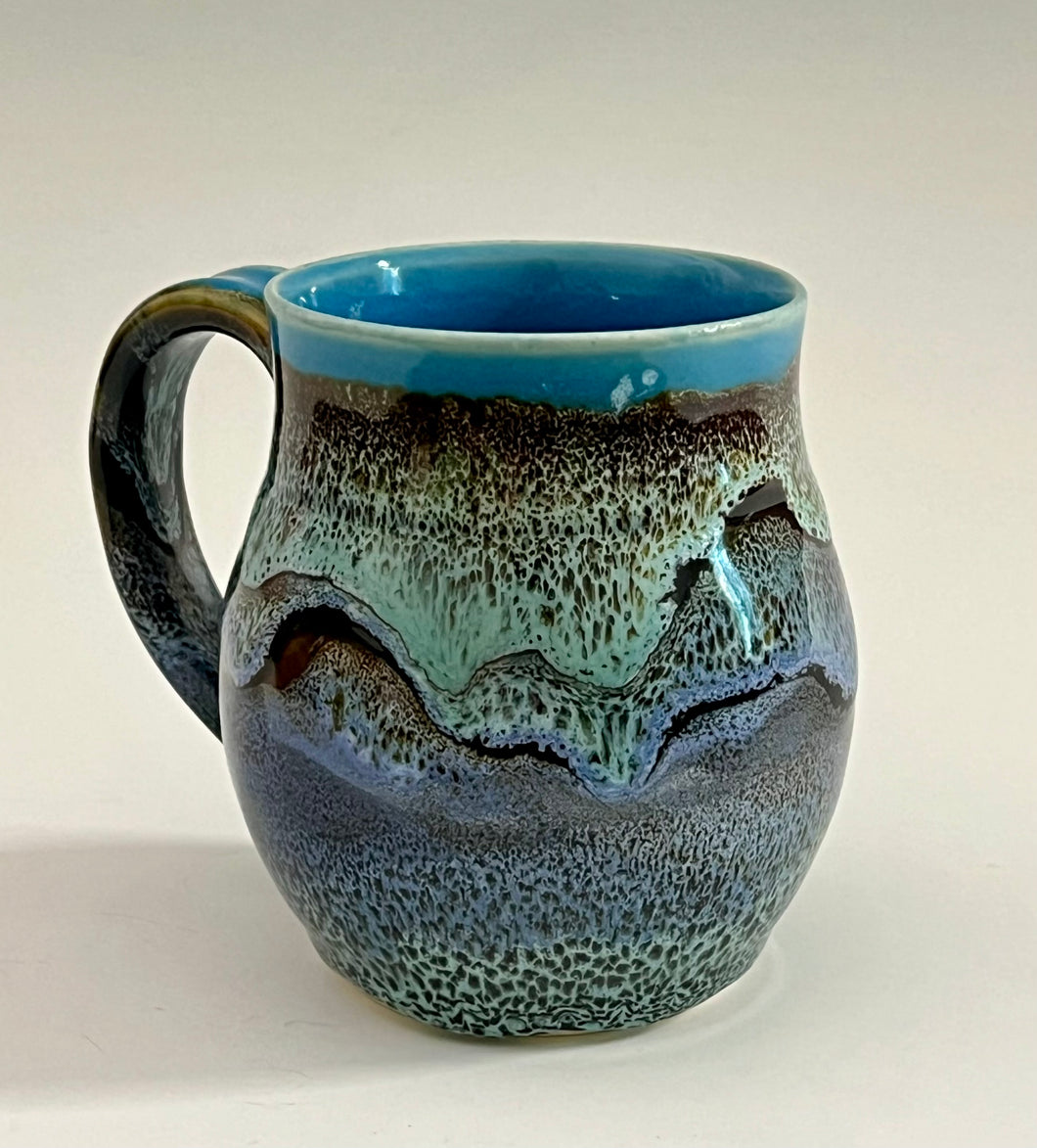 Ocean Vibes Pottery Mug