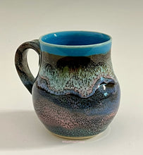 Load image into Gallery viewer, Pink Blush Oil Spot Pottery Mug