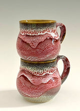 Load image into Gallery viewer, Pink Panther Oil Spot Pottery Mug